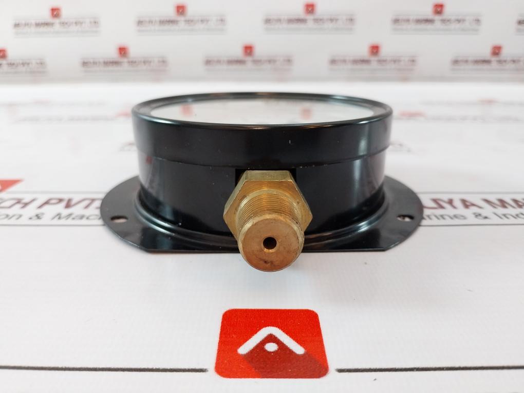 KK GAUGES 100-C-B 028 Compound Gauge 3/8 PT, 30-0-10KG