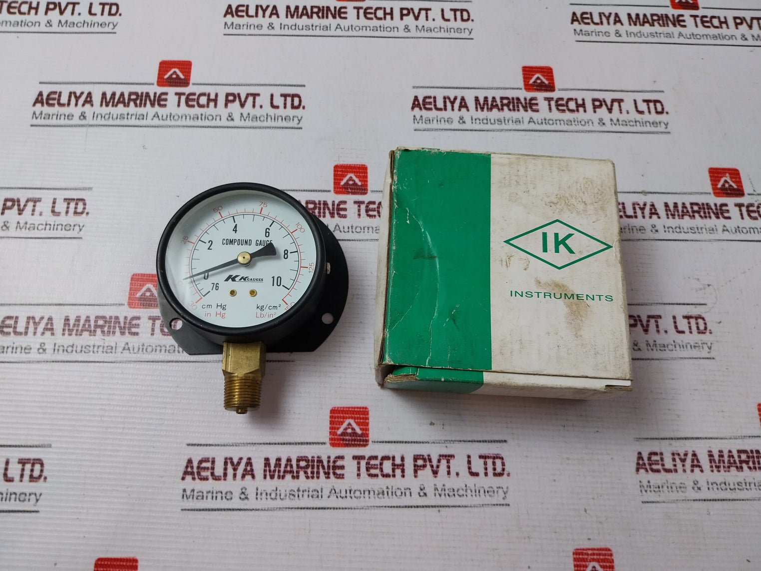 Kk Gauges Cm Hg 76, 0-10 Kg/Cm2 Compound Gauge