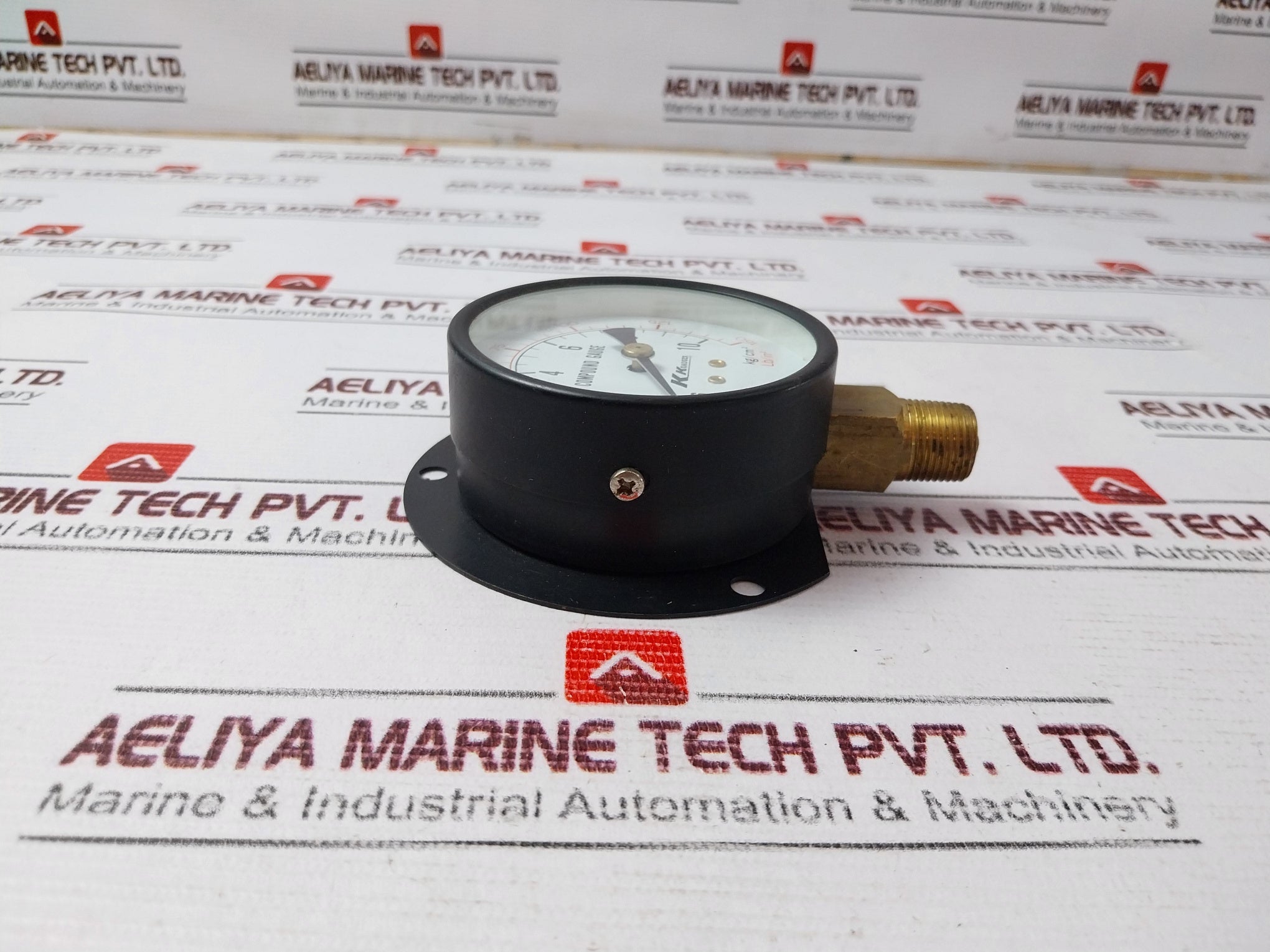 Kk Gauges Cm Hg 76, 0-10 Kg/Cm2 Compound Gauge