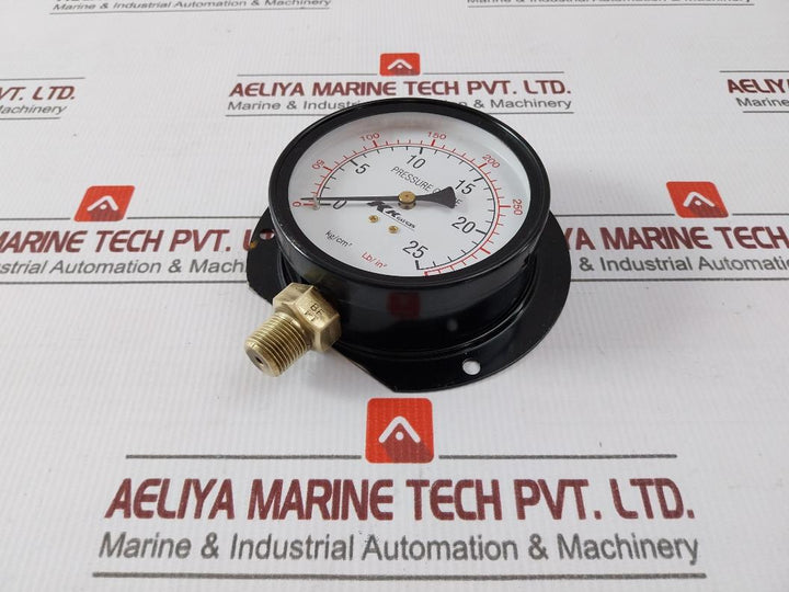 Kk Gauges 0-25 Kg/Cm2 Pressure Gauge 0-350 Lb/In2