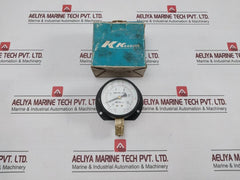 Kk Gauges Compound Pressure Gauge 3" Cm Hg -76 To 10 Kg/Cm2