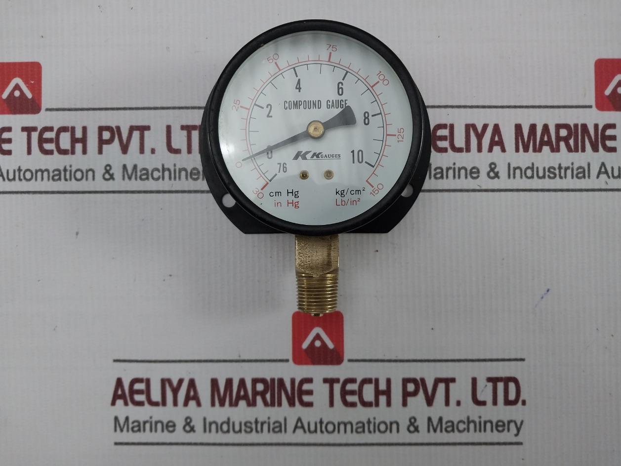 Kk Gauges Compound Pressure Gauge 3