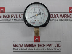 Kk Gauges Compound Pressure Gauge 3" Cm Hg -76 To 10 Kg/Cm2