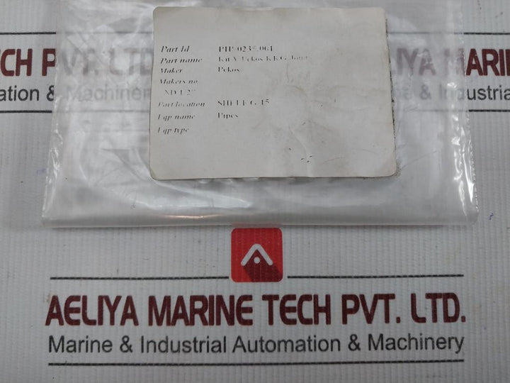 Kkg Joint Kit For Cryogenic Nitrogen Valve Pekos Nd 1/2