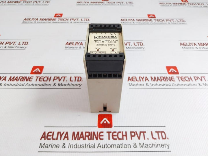 Klaschka 100-300Vac Power Measuring Relay Wus2/100Ba-1.60