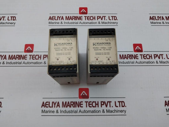 Klaschka 110-300V/35-65 Hz Power Monitoring Relay Module Wus2/100Ba-1.60
