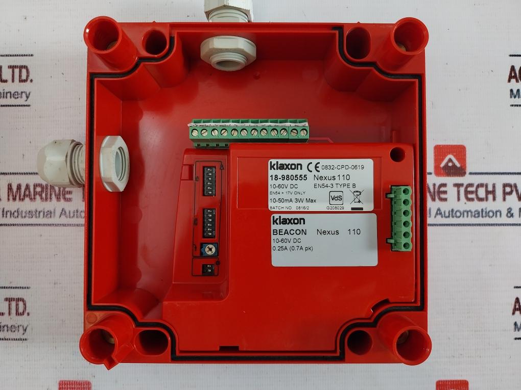 Klaxon 18-980555 Beacon Led Sounder