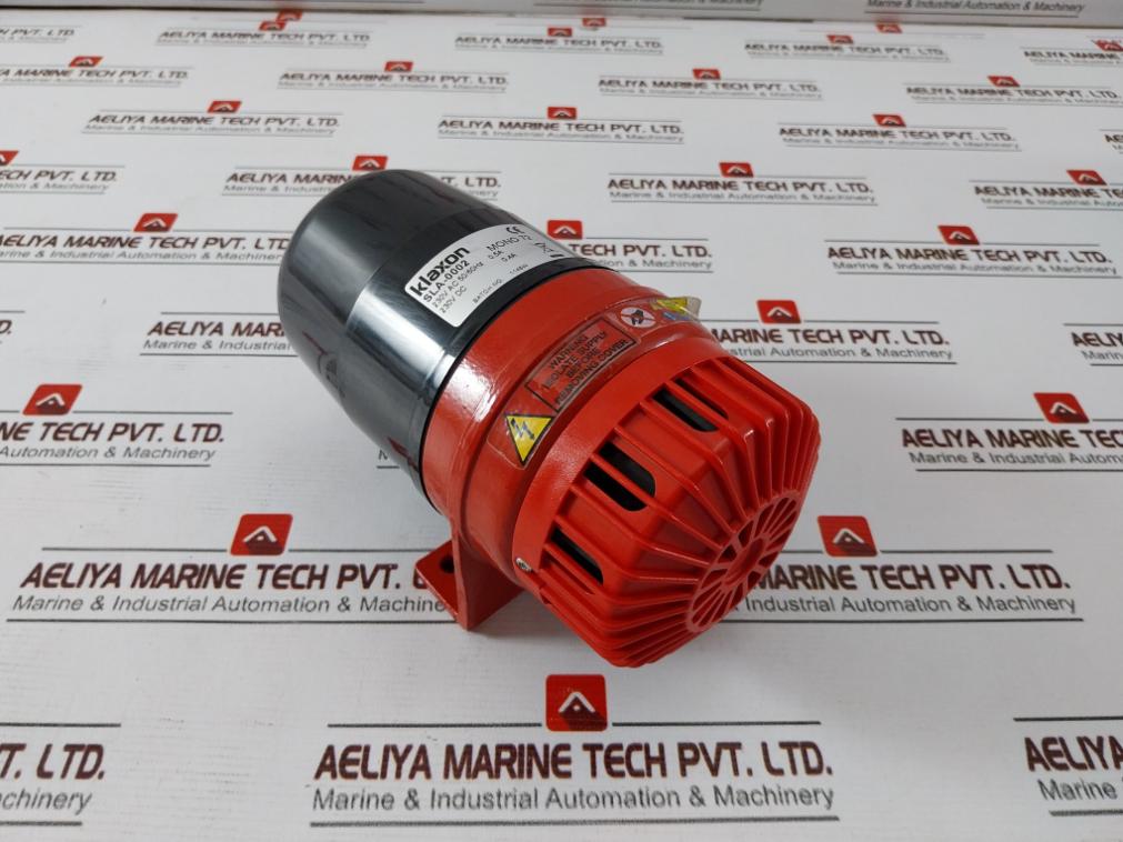 Klaxon Sla-0002 High Output Motor Siren 230V Dc 0.4A Lab636 Mono 72 