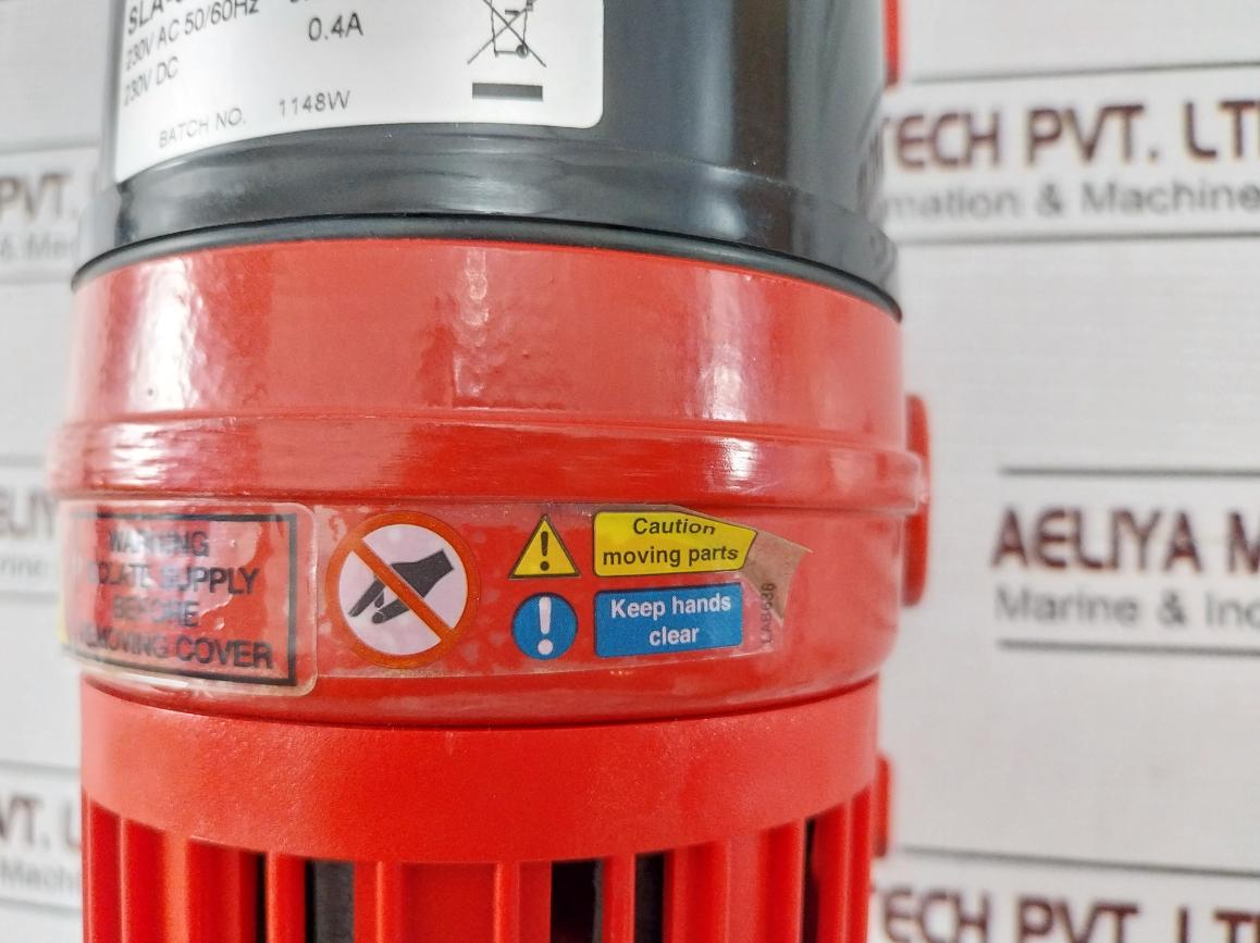 Klaxon Sla-0002 High Output Motor Siren 230V Dc 0.4A Lab636 Mono 72 