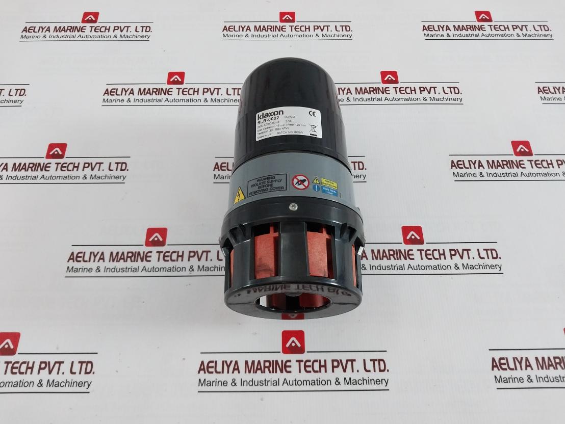 Klaxon Slb-0002 Duplo Siren For Engine Room And Telephone Alarm 230Vac/Dc