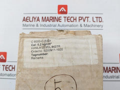 Klay Instruments 17-28 Vdc 0-0.2 Bar Pressure Transmitter Cer-8000-c-r-s-ex