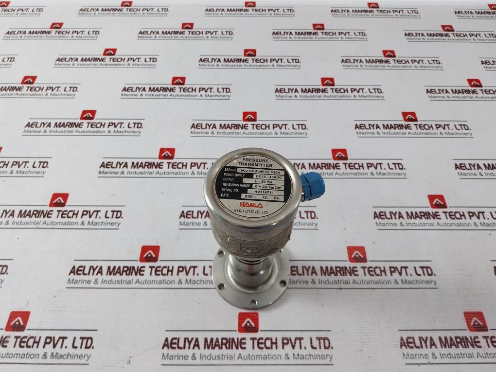 Klay Instruments 8000-h-s-s-ex Pressure Transmitter 17-28V Dc