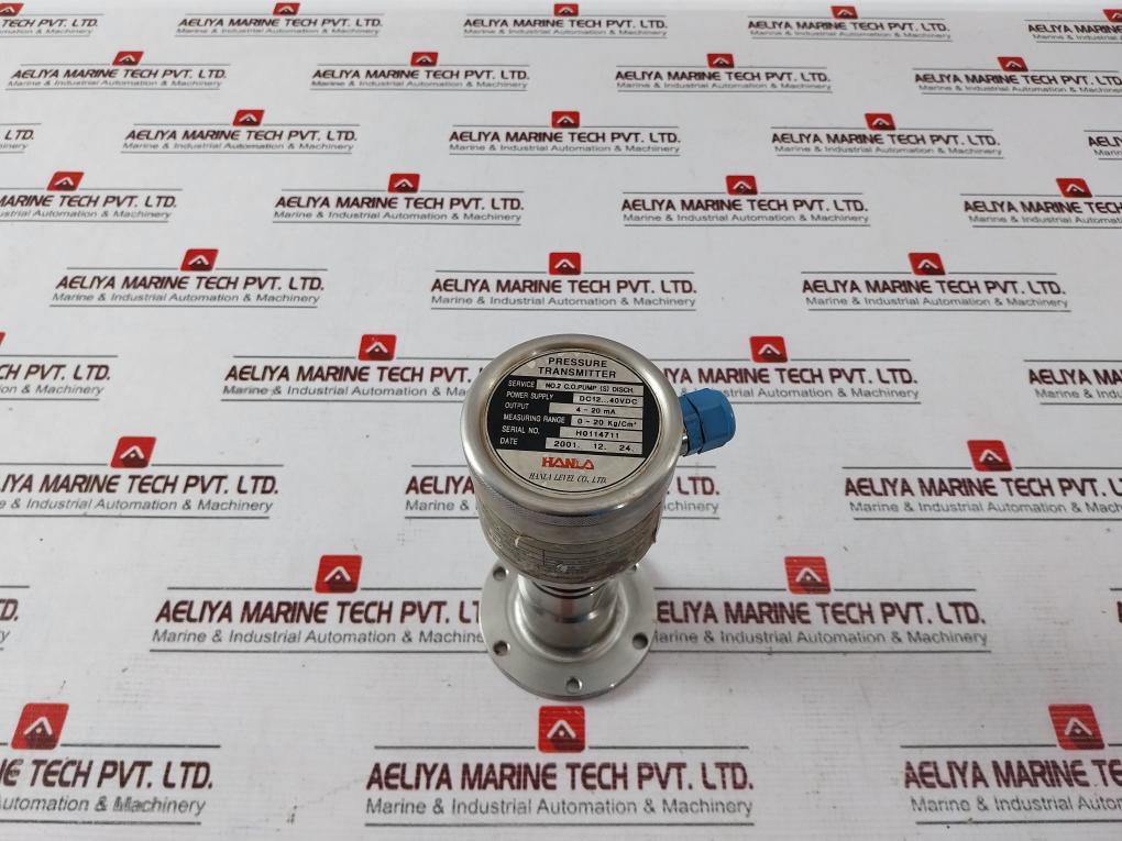 Klay Instruments 8000-H-S-S-EX Pressure Transmitter 17-28V DC