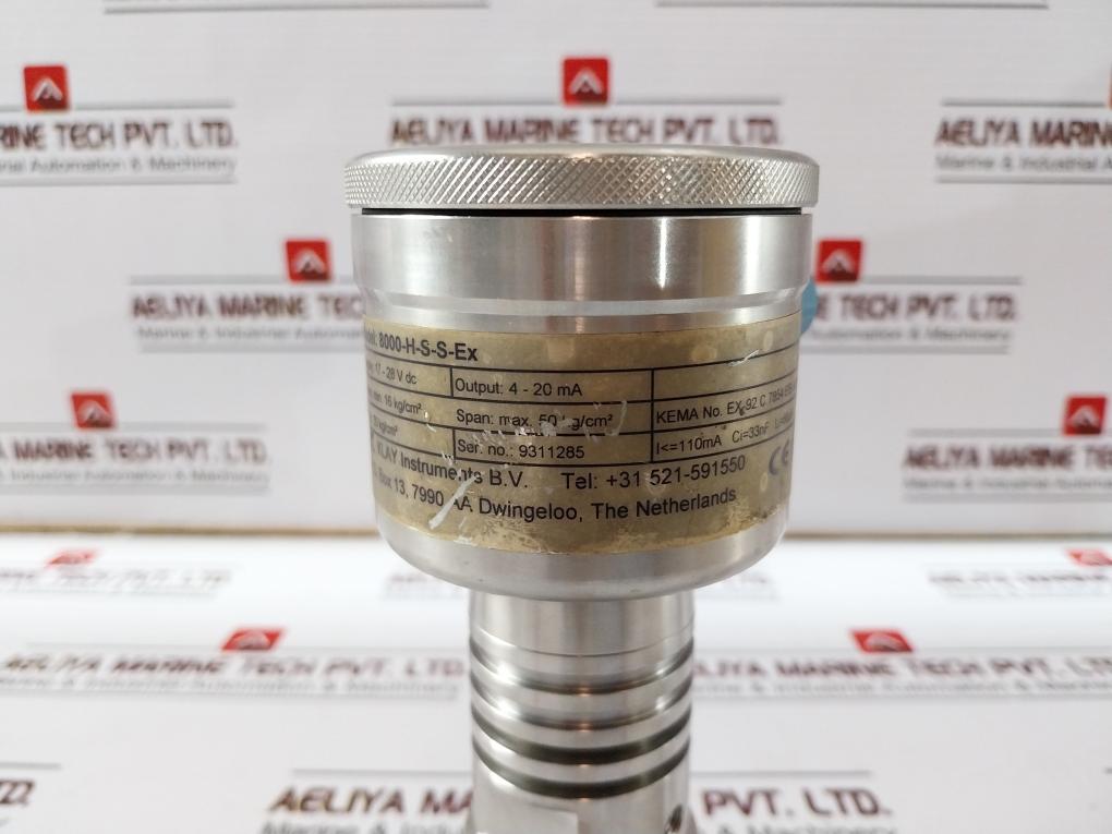 Klay Instruments 8000-H-S-S-EX Pressure Transmitter 17-28V DC