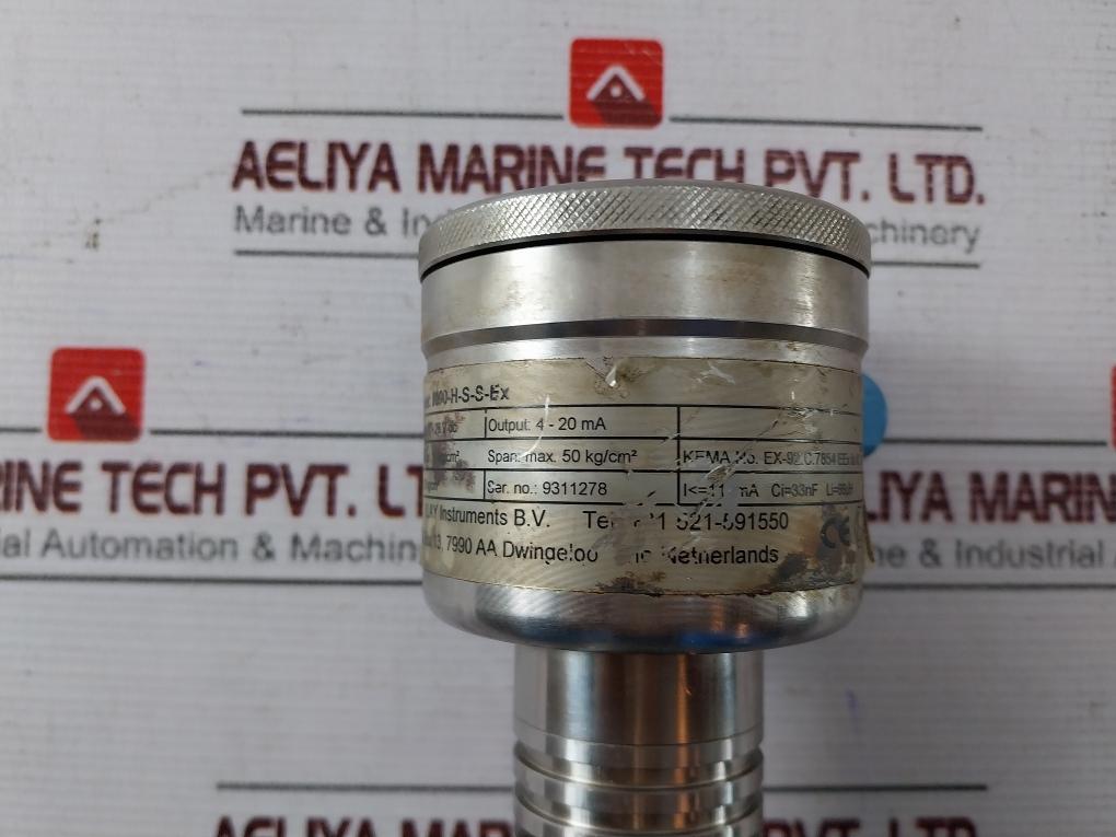 Klay Instruments 8000-H-S-S-EX Pressure Transmitter 17-28V DC 110Ma