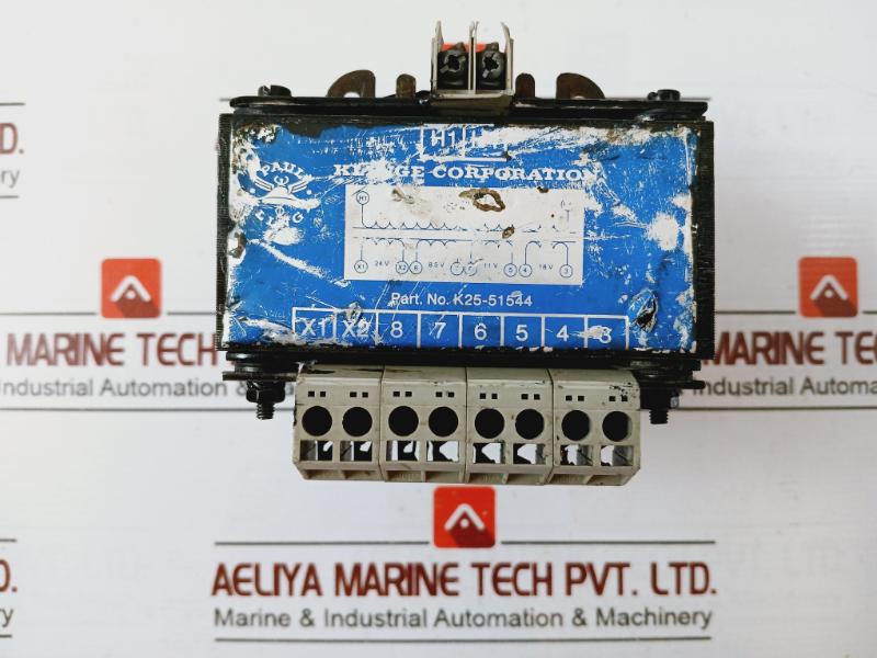 Klinge K25-51544 Control Transformer 24v 8.5v 11v 18v