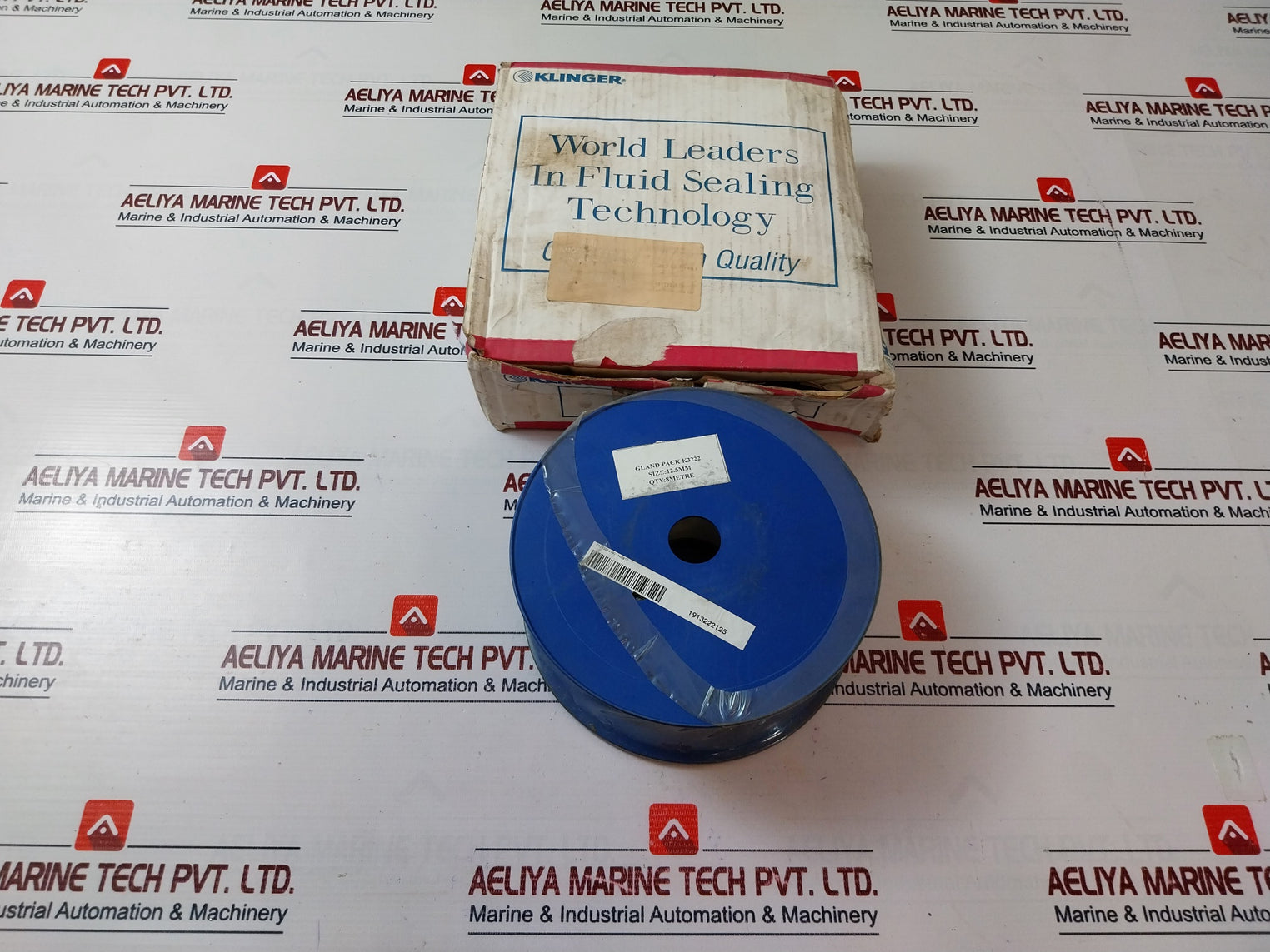 Klinger Gland Pack K3222 8 Meter Compression Packing 12.5Mm