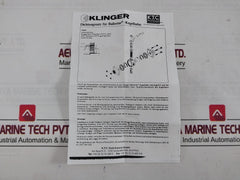 Klinger Pn 63 Sealing Kit For Ball Valve R00340 Dn 32/35