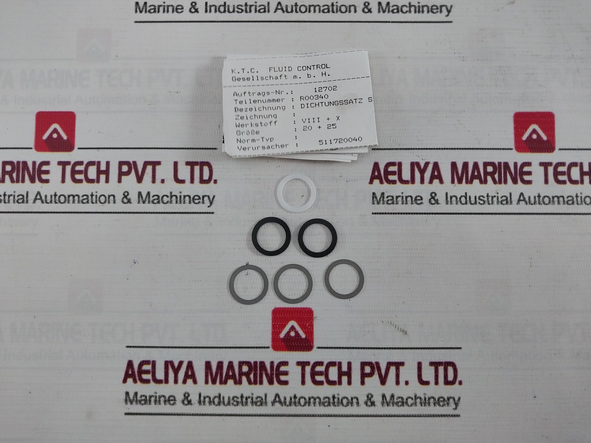 Klinger Pn 63 Sealing Kit For Ball Valve R00340 Dn 32/35