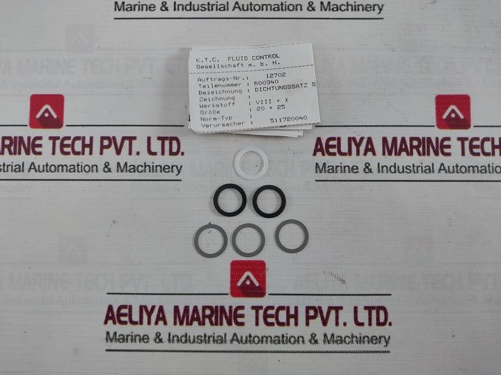 Klinger Pn 63 Sealing Kit For Ball Valve R00340 Dn 32/35
