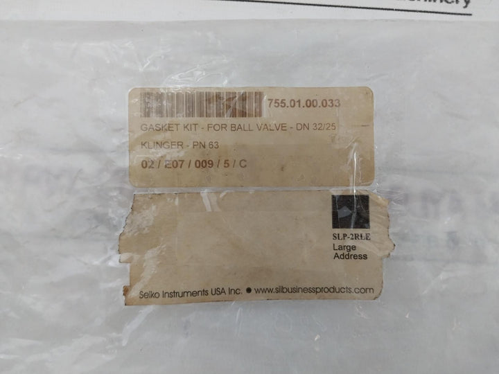 Klinger Pn 63 Sealing Kit For Ball Valve R00340 Dn 32/35