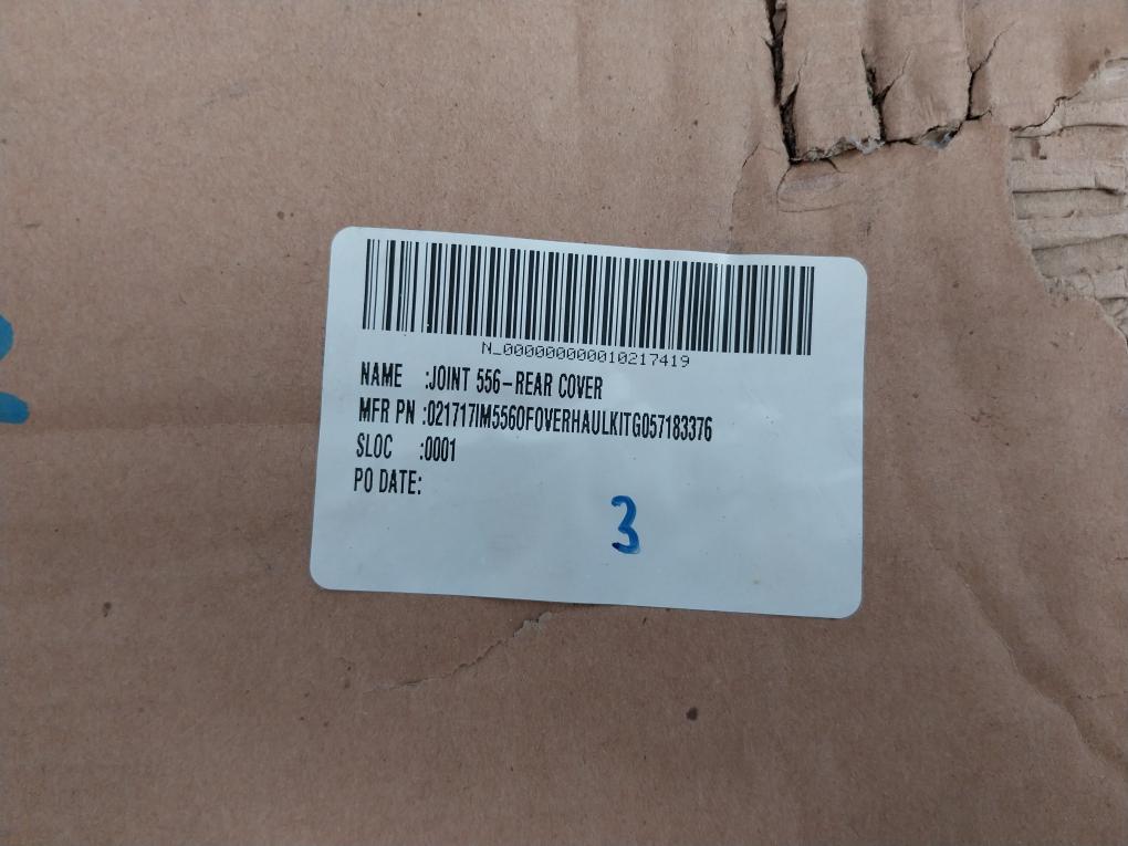 C-4400 Joint 556-rear Cover Gasket Klinger Sil
