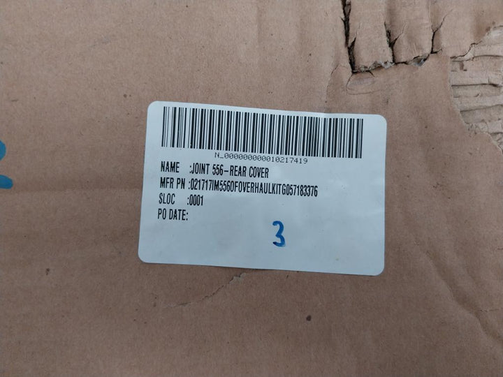 C-4400 Joint 556-rear Cover Gasket Klinger Sil