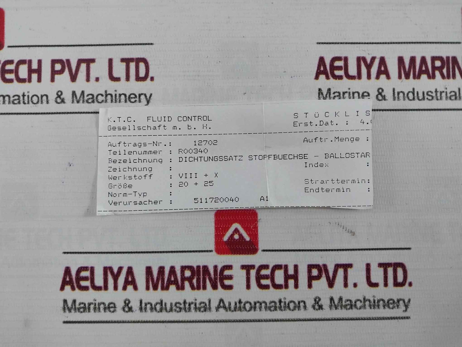 Klinger Pn 63 Sealing Kit For Ball Valve R00340 Dn 32/35