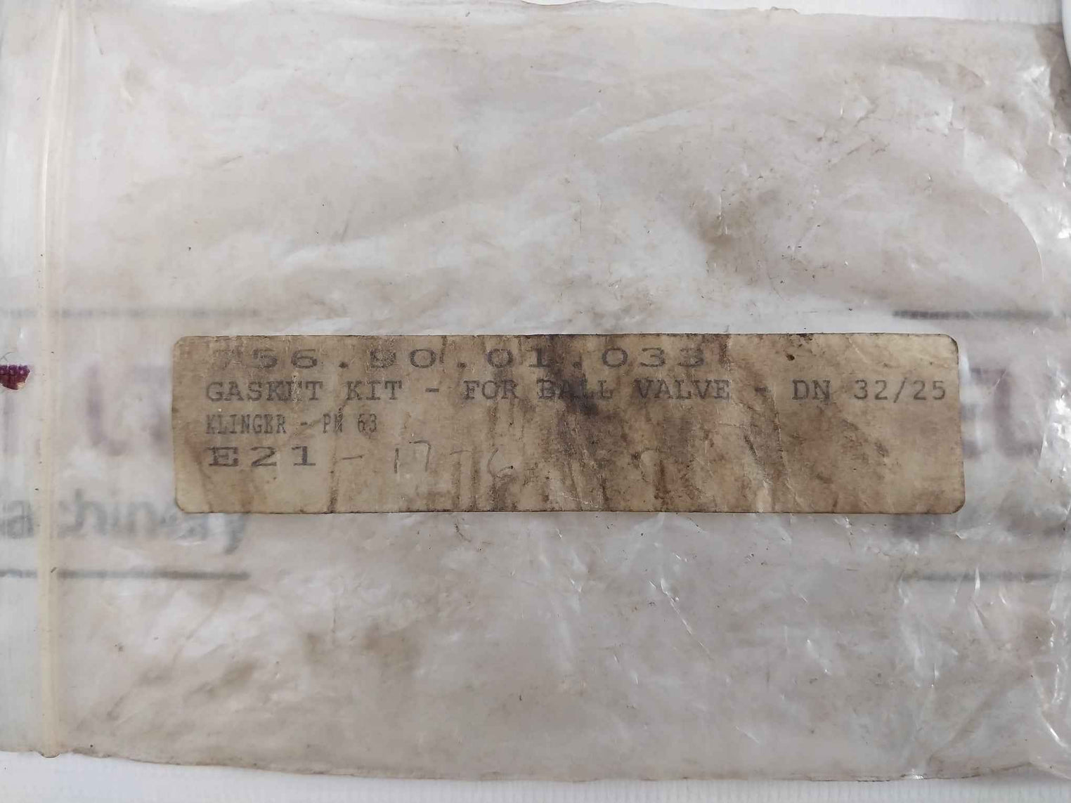 Klinger Pn 63 Sealing Kit For Ball Valve R00340 Dn 32/35