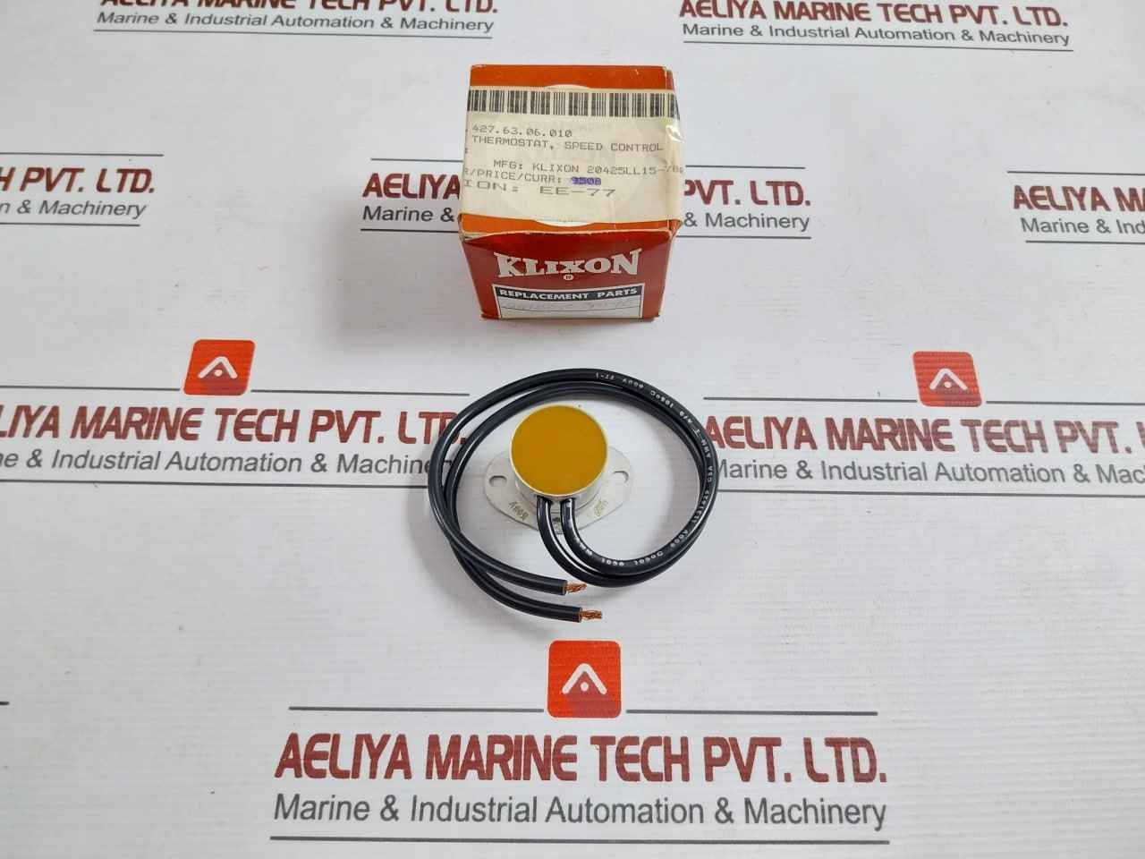 Klixon 20425L15-780-145 Thermostat Speed Control