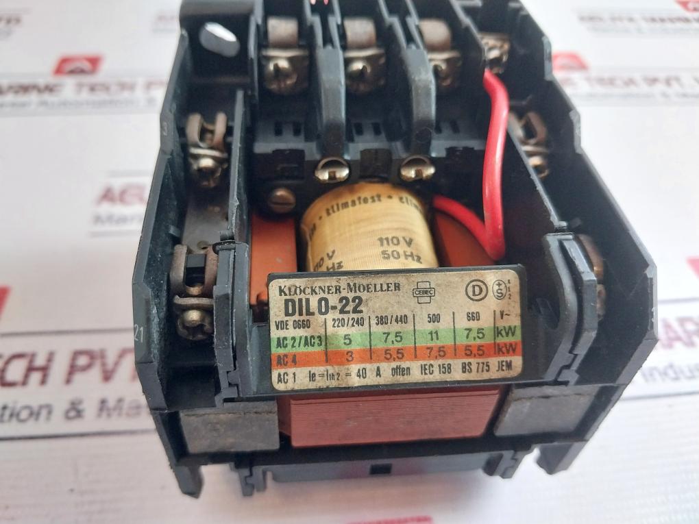 Klockner-moeller Dil0-22 Contactor 110V 50Hz