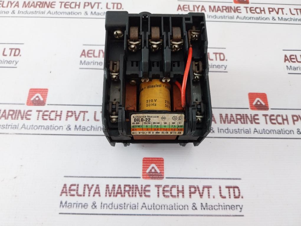 Klockner-moeller Dil0-22 Contactor 220V 50Hz