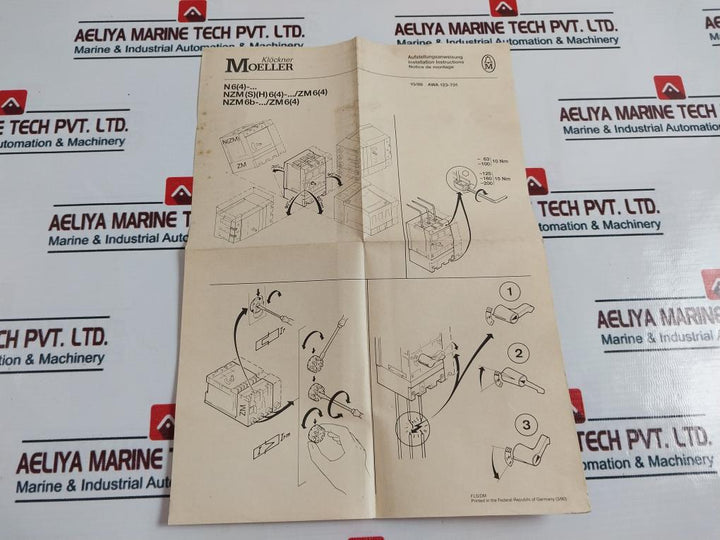 Klockner-moeller Zm 6 – 100 Circuit Breaker