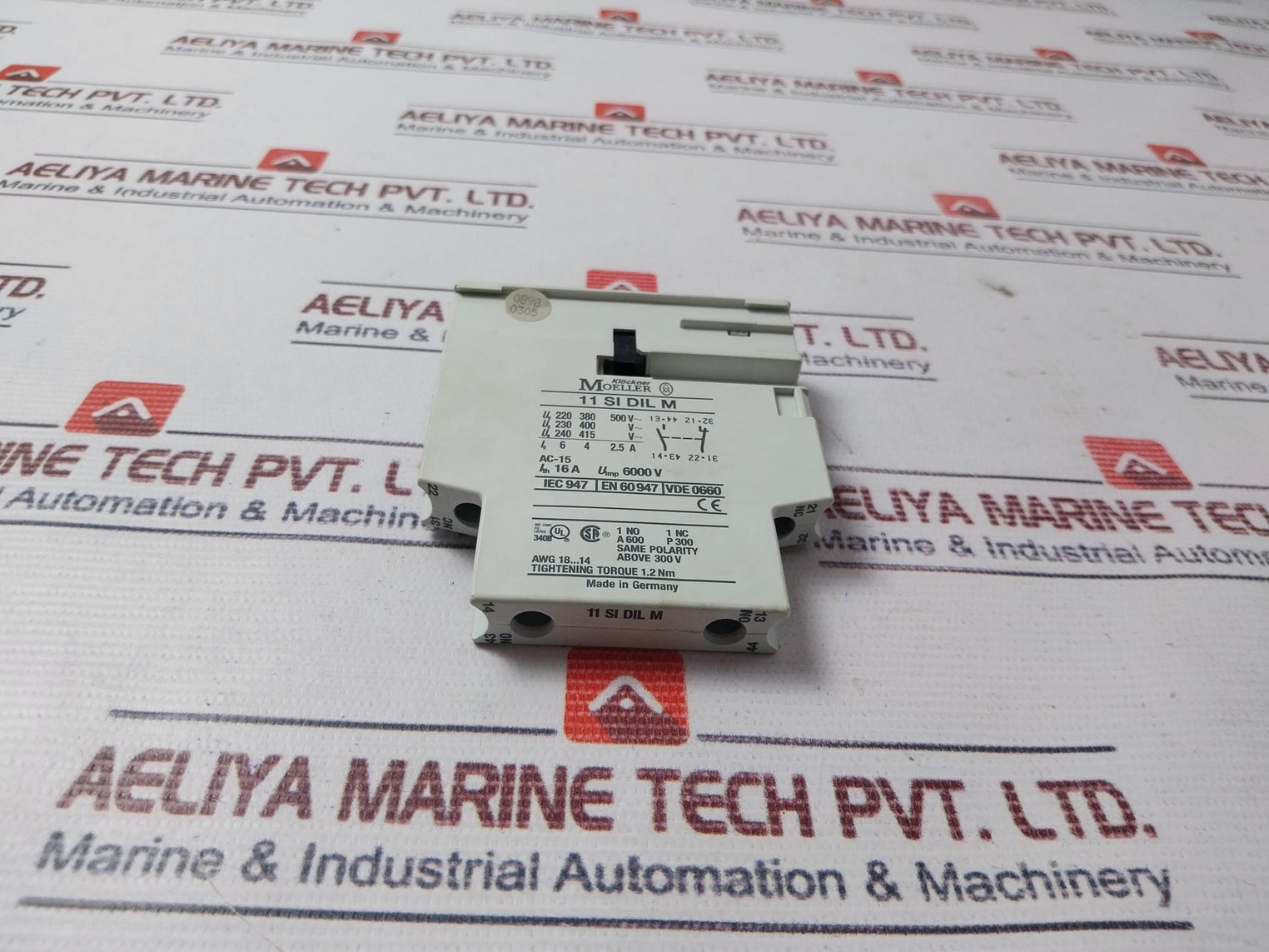 Klockner Moeller 11 Si Dil M Auxiliary Contact Block