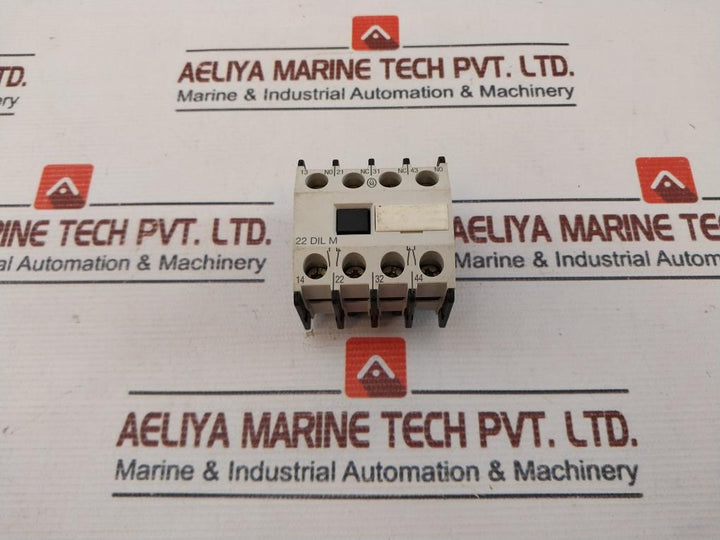 Klockner Moeller 22 Dil M Auxiliary Contact Block 16A