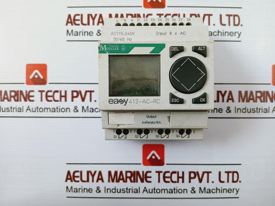 Klockner Moeller 412-ac-rc Programmable Mini Plc Ac 115–240V 50/60 Hz Awg 28-14