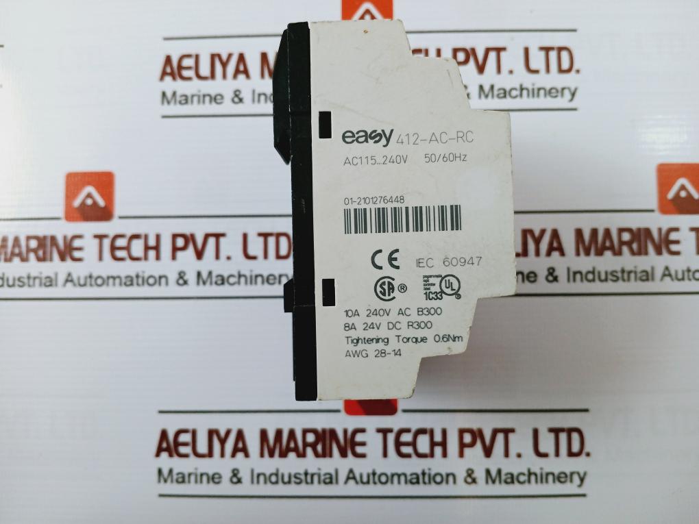 Klockner Moeller 412-ac-rc Programmable Mini Plc Ac 115–240V 50/60 Hz Awg 28-14