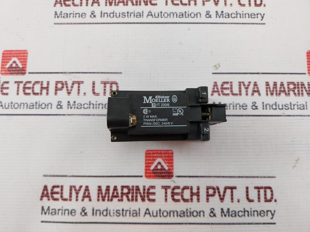 Klockner Moeller B Ft 220/6 Transformer