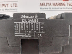 Klockner Moeller DIL3AM85 Contactor 220V 60Hz