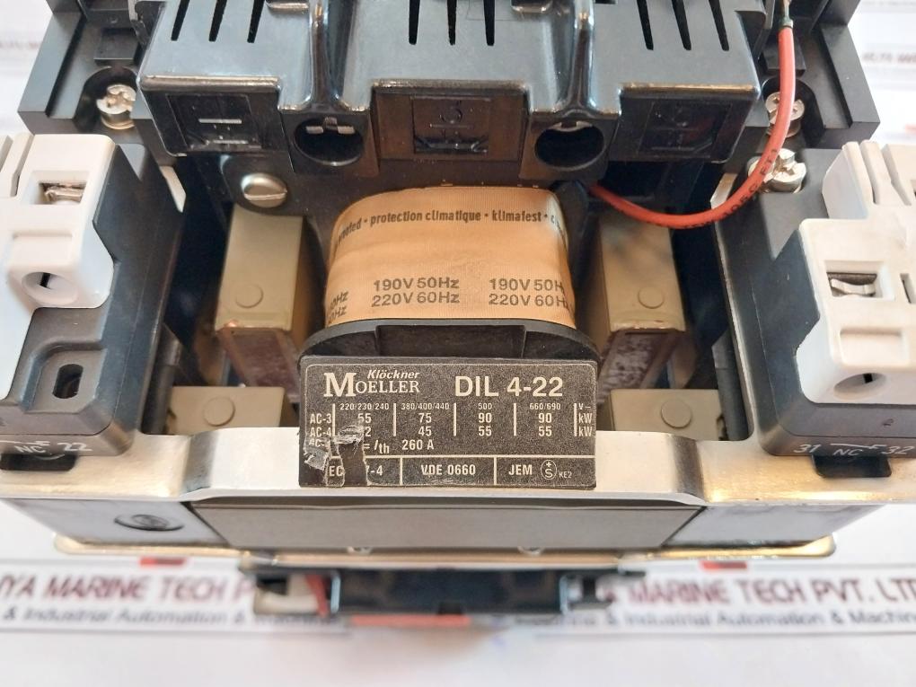 Klockner Moeller Dil 4-22 Contactor Relay Motor Starter