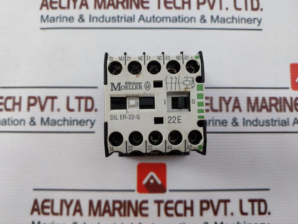 Klockner Moeller Dil Er-22-g Contactor 24V 10A