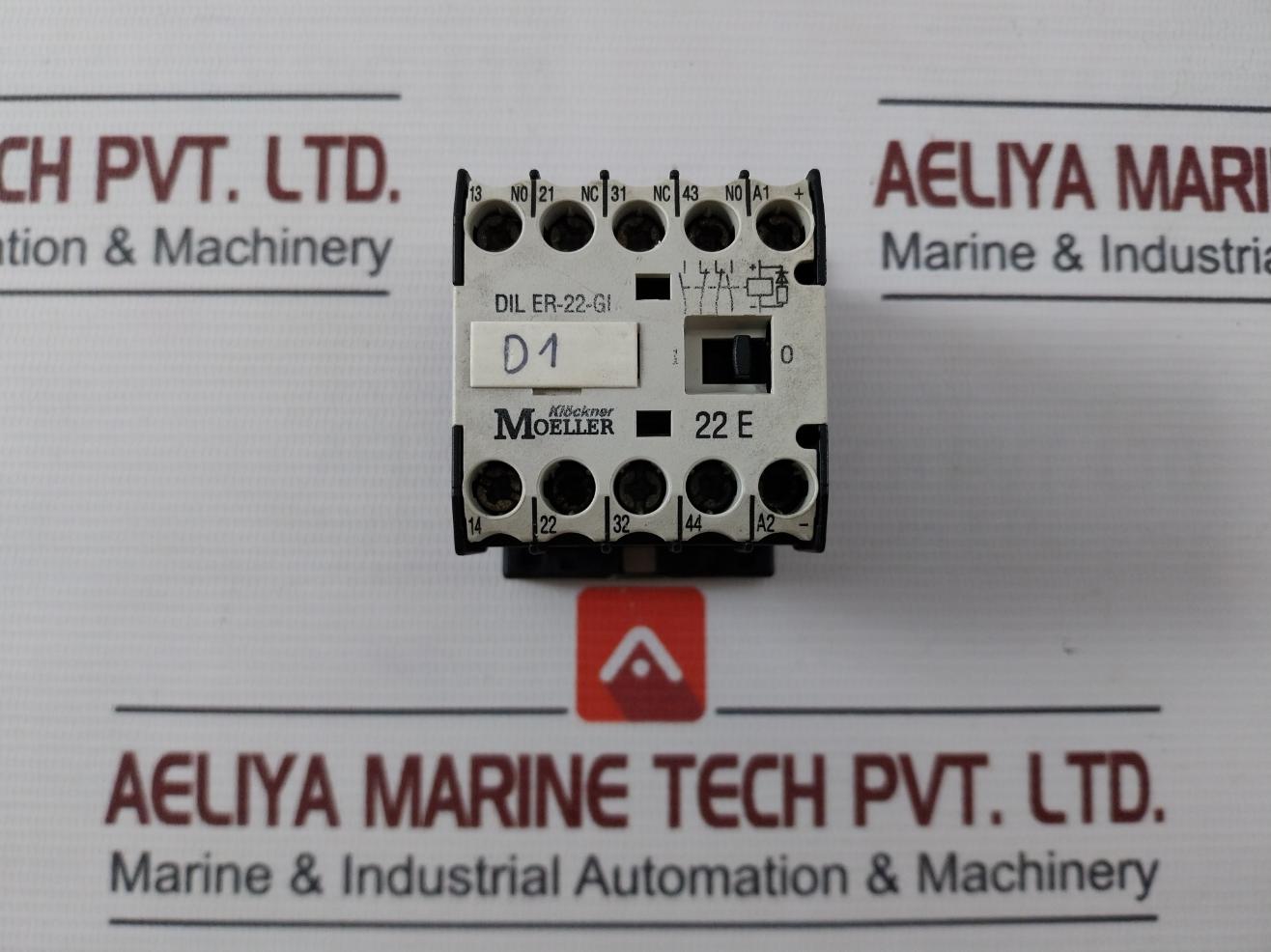 Klockner Moeller Dil Er-22-gi Contactor Relay 22E 24V Dc 10A