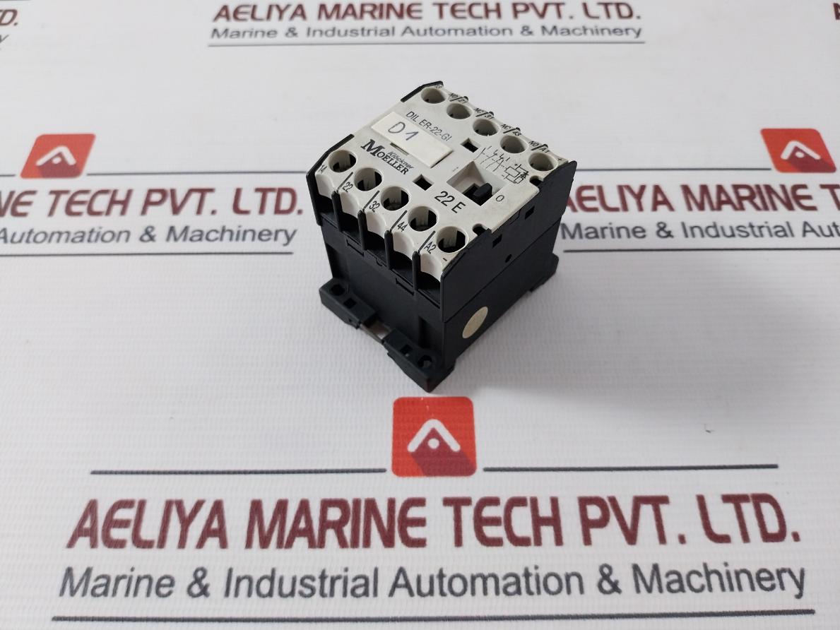 Klockner Moeller Dil Er-22-gi Contactor Relay 22E 24V Dc 10A