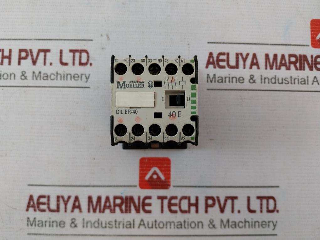 Klockner Moeller Dil Er-40 Industrial Control Relay 24V 50Hz Iec 947 Vde 0660