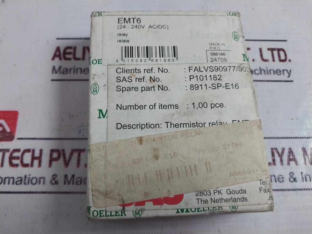 Klockner Moeller Emt6 Thermistor Overload Relay Ac24-240V 50/60Hz