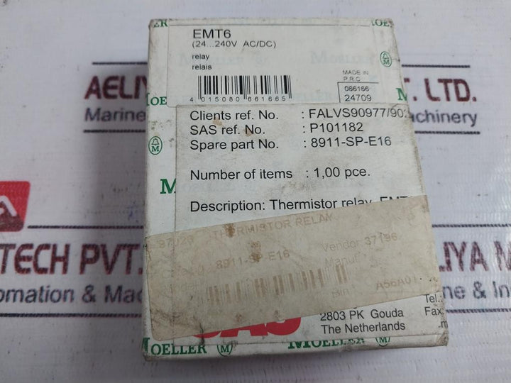 Klockner Moeller Emt6 Thermistor Overload Relay Ac24-240V 50/60Hz
