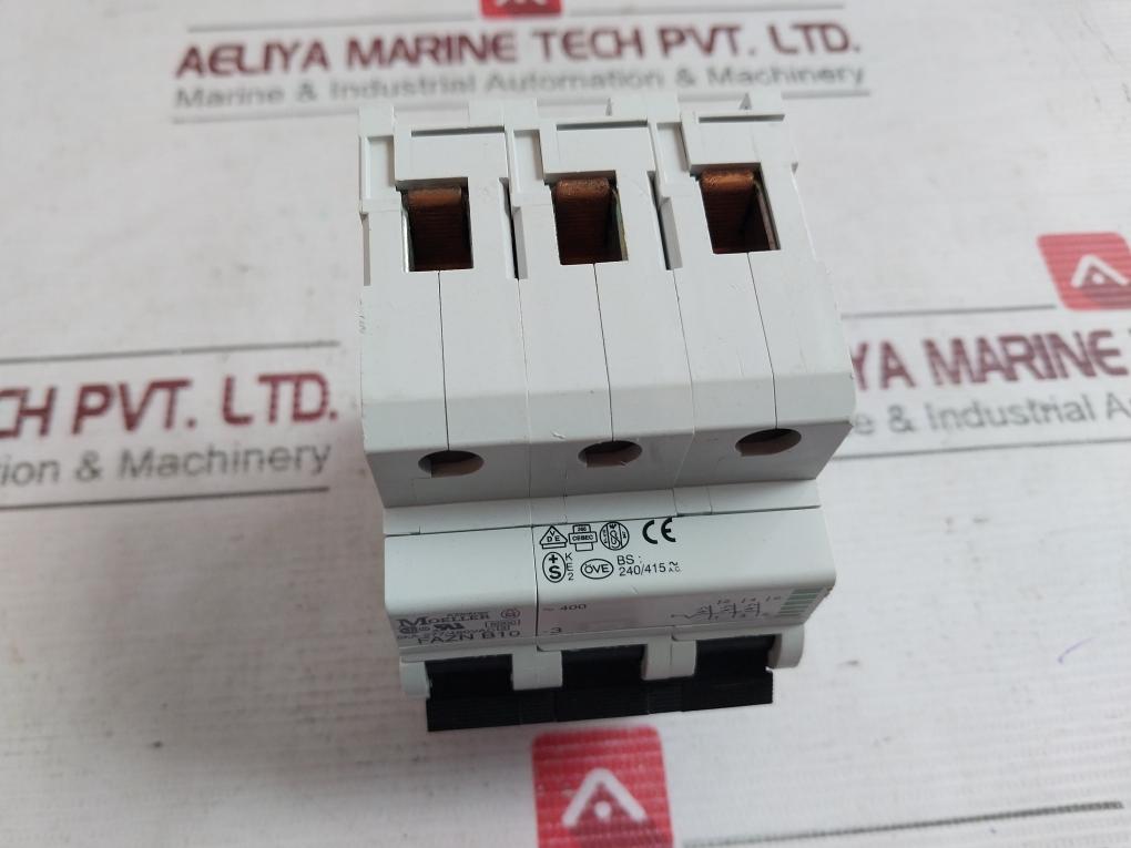 Klockner Moeller Fazn B10-3 Miniature Circuit Breaker 6000/3 5Ka-277/480Vac