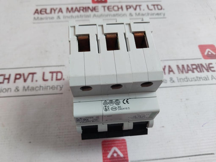 Klockner Moeller Fazn B10-3 Miniature Circuit Breaker 6000/3 5Ka-277/480Vac