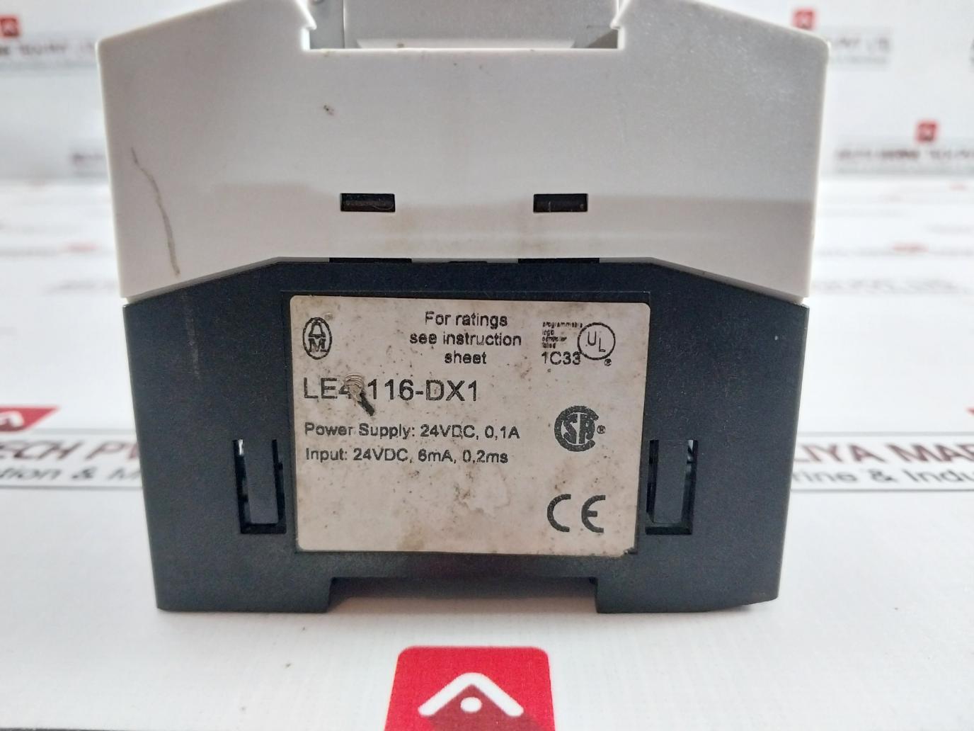 Klockner Moeller Le4-116-dx106 Digital Expansion Module 24Vdc, 0.1A, 6Ma, 0.2Ms