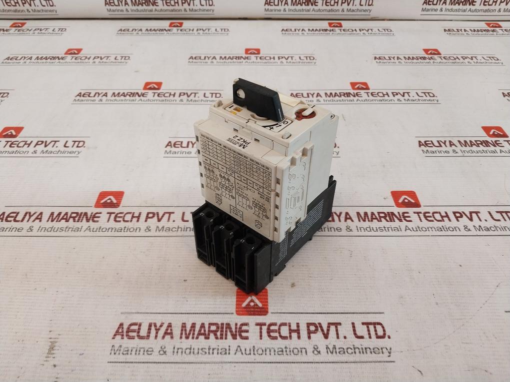 Klockner Moeller PKZ 2 Manual Motor Protector With Base 65KA-480V AC 50/60HZ